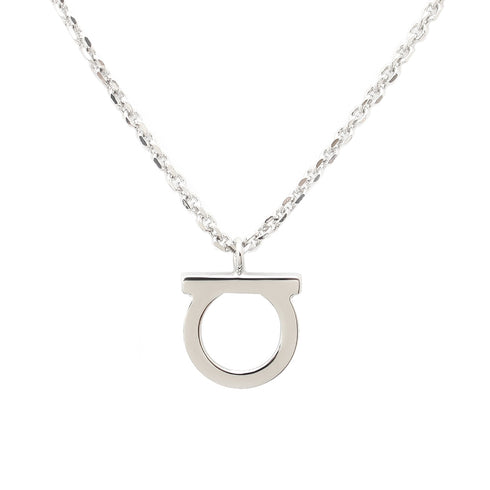 フェラガモ FERRAGAMO ネックレス 760133-696659 レディース ガンチーニ GANCINO SILVER シルバー
